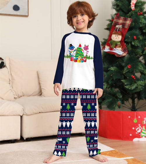 Family Matching Christmas Pajamas Set - Xmas Long Sleeve Sleepwear